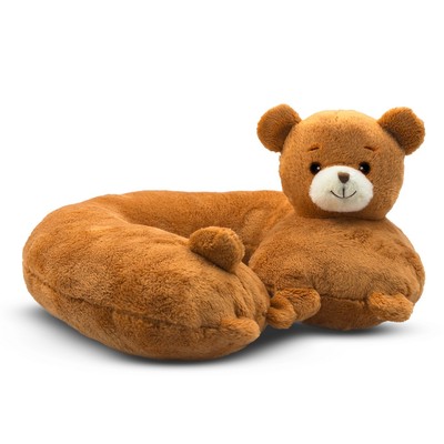 Teddybär aus Plüsch, Reisekissen | Triperd
